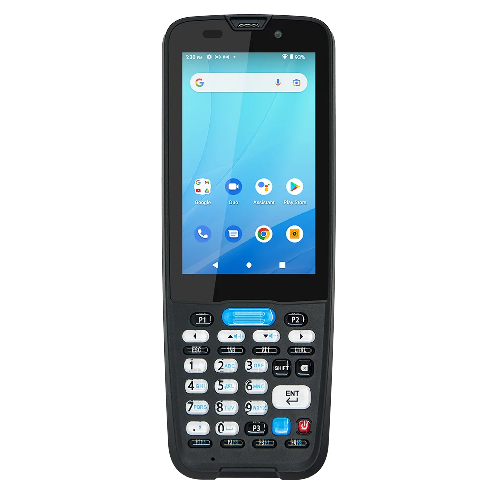 Front view of the Unitech HT330 inventory scanner