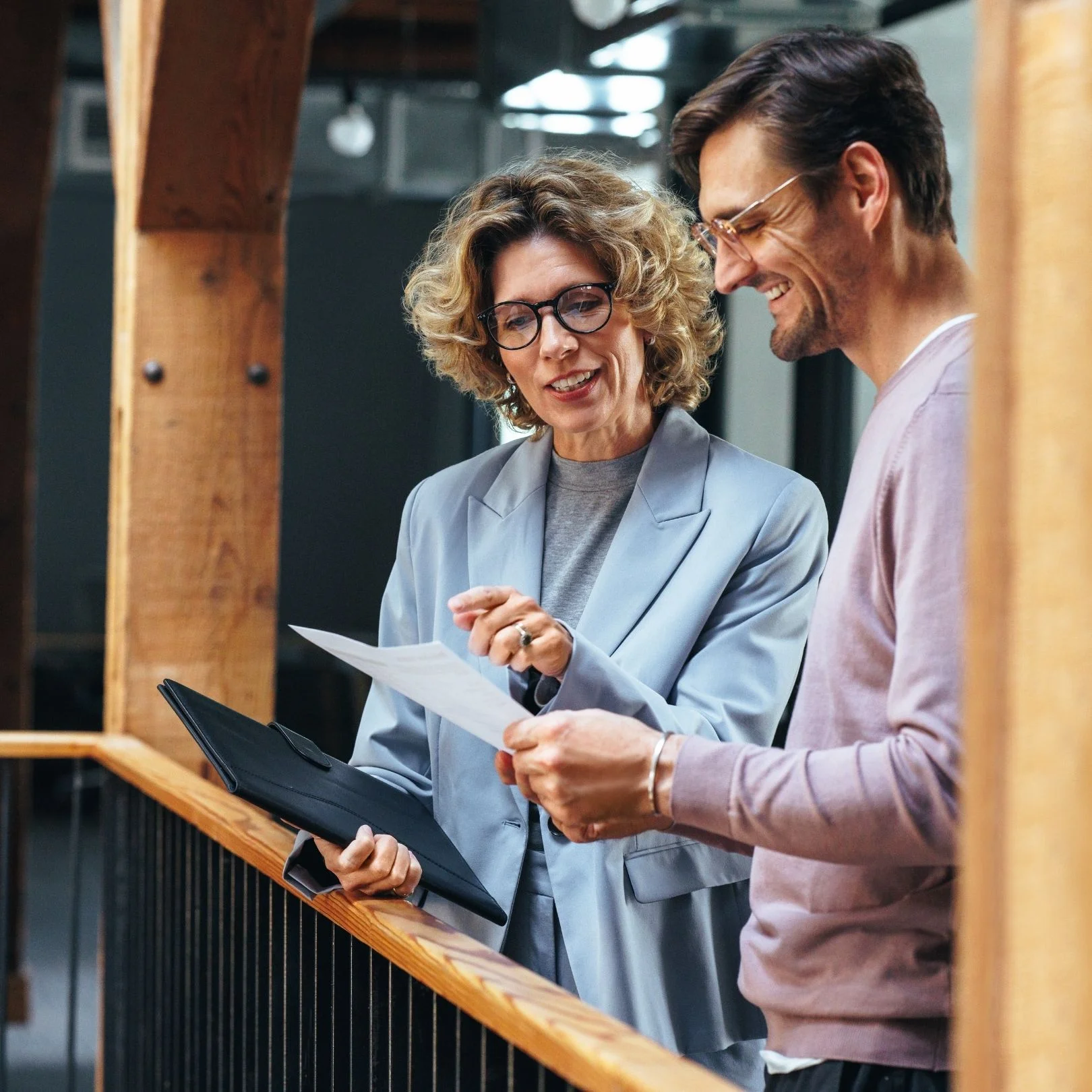 Independent retailer reviewing inventory and merchandise planning